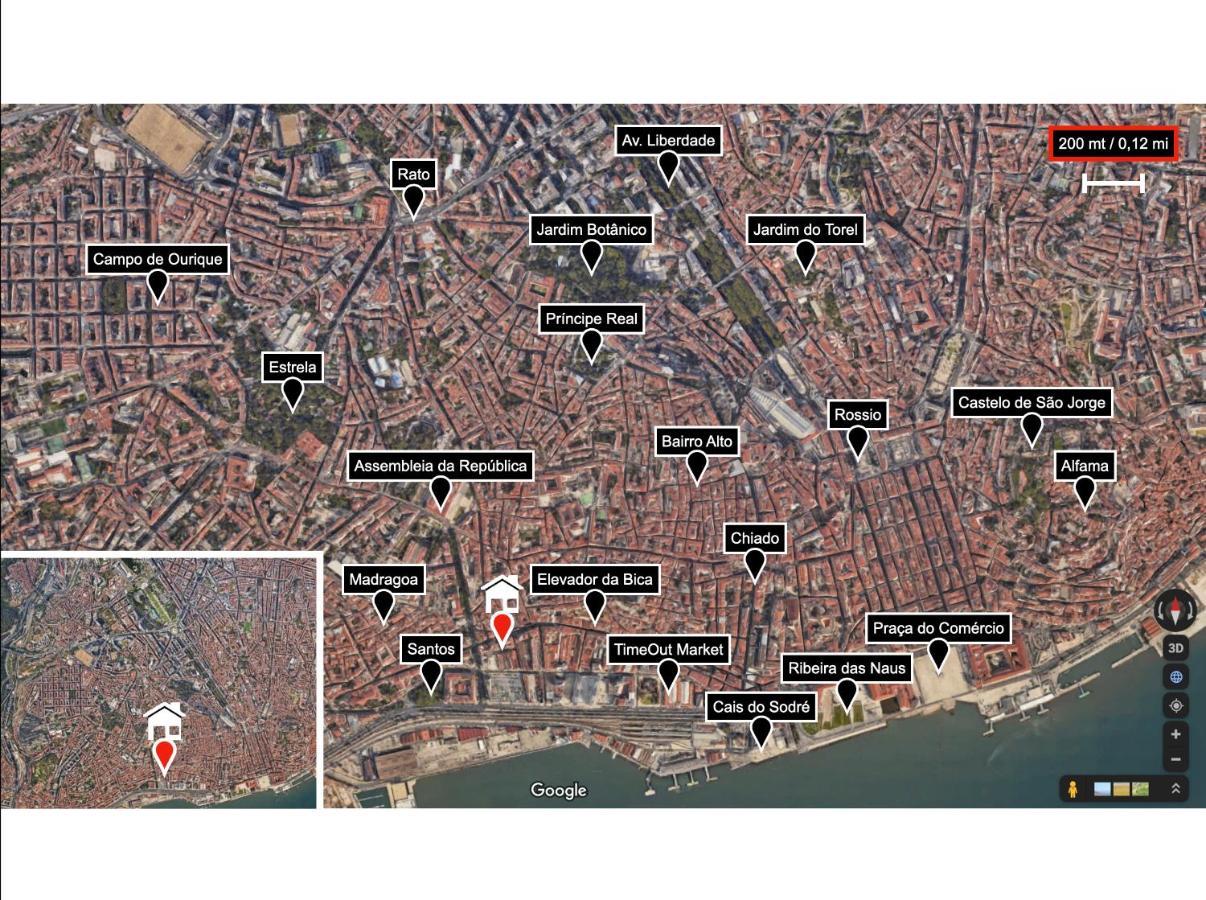 Luxury By Myplaceforyou, Very Quiet, Close To Time Out Market Apartament *